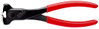 KNIPEX 68 01 180 SB End Cutting Nipper plastic coated black atramentized 180 mm (self-service card/blister)