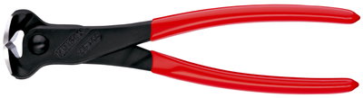 KNIPEX 68 01 200 EAN End Cutting Nipper plastic coated black atramentized 200 mm