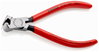 KNIPEX 69 01 130 End Cutting Nipper for mechanics plastic coated black atramentized 130 mm