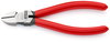 KNIPEX 70 01 140 SB Diagonal Cutter plastic coated black atramentized 140 mm (self-service card/blister)