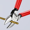 KNIPEX 70 01 140 SB Diagonal Cutter plastic coated black atramentized 140 mm (self-service card/blister)