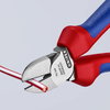 KNIPEX 70 02 160 Diagonal Cutter with multi-component grips black atramentized 160 mm