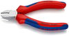 KNIPEX 70 05 125 Diagonal Cutter with multi-component grips chrome-plated 125 mm