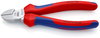 KNIPEX 70 05 160 SB Diagonal Cutter with multi-component grips chrome-plated 160 mm (self-service card/blister)