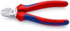 KNIPEX 70 05 160 SB Diagonal Cutter with multi-component grips chrome-plated 160 mm (self-service card/blister)