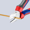 KNIPEX 70 05 180 Diagonal Cutter with comfort handles chrome-plated 180 mm