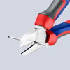 KNIPEX 70 05 180 Diagonal Cutter with comfort handles chrome-plated 180 mm