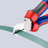 KNIPEX 70 05 180 Diagonal Cutter with comfort handles chrome-plated 180 mm