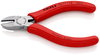 KNIPEX 70 11 110 Diagonal Cutter plastic coated black atramentized 110 mm
