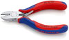 KNIPEX 70 15 110 Diagonal Cutter with multi-component grips chrome-plated 110 mm