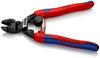 KNIPEX 71 22 200 CoBolt® Compact Bolt Cutter with slim multi-component grips black atramentized 200 mm