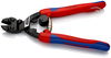 KNIPEX 71 22 200 T CoBolt® Compact Bolt Cutter with slim multi-component grips, with integrated tether attachment point for a tool tether black atramentized 200 mm