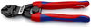 KNIPEX 71 32 200 T CoBolt® Compact Bolt Cutter with slim multi-component grips, with integrated tether attachment point for a tool tether black atramentized 200 mm