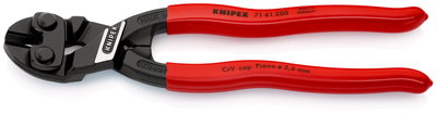 KNIPEX 71 41 200 SB CoBolt® Compact Bolt Cutter plastic coated black atramentized 200 mm (self-service card/blister)