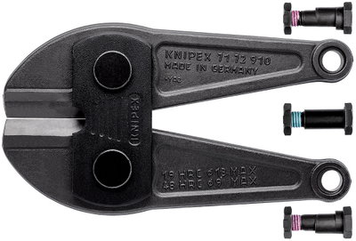 KNIPEX 71 79 910 Spare cutter head for 71 72 910 complete with screws