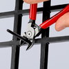 KNIPEX 72 01 140 Diagonal Cutters for plastics plastic coated 140 mm