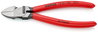 KNIPEX 72 01 160 Diagonal Cutters for plastics plastic coated 160 mm