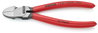 KNIPEX 72 01 160 KA Diagonal Cutters for plastics round head plastic coated 160 mm