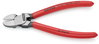 KNIPEX 72 01 160 KA Diagonal Cutters for plastics round head plastic coated 160 mm