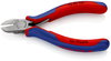 KNIPEX 72 02 125 Diagonal Cutters for plastics with multi-component grips 125 mm