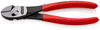 KNIPEX 73 71 180 TwinForce® High Performance Diagonal Cutters plastic coated black atramentized 180 mm