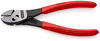 KNIPEX 73 71 180 TwinForce® High Performance Diagonal Cutters plastic coated black atramentized 180 mm