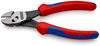 KNIPEX 73 72 180 TwinForce® High Performance Diagonal Cutters with multi-component grips black atramentized 180 mm
