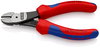 KNIPEX 74 02 140 SB High Leverage Diagonal Cutter with multi-component grips black atramentized 140 mm (self-service card/blister)