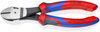 KNIPEX 74 02 180 SB High Leverage Diagonal Cutter with comfort handles black atramentized 180 mm