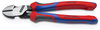 KNIPEX 74 02 200 High Leverage Diagonal Cutter with comfort handles black atramentized 200 mm