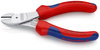 KNIPEX 74 05 140 High Leverage Diagonal Cutter with multi-component grips chrome-plated 140 mm