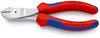 KNIPEX 74 05 160 High Leverage Diagonal Cutter with multi-component grips chrome-plated 160 mm