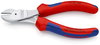 KNIPEX 74 05 160 High Leverage Diagonal Cutter with multi-component grips chrome-plated 160 mm