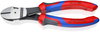 KNIPEX 74 12 180 High Leverage Diagonal Cutter with comfort handles black atramentized 180 mm