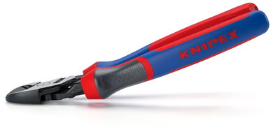 KNIPEX 74 22 200 High Leverage Diagonal Cutter with comfort handles black atramentized 200 mm