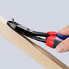 KNIPEX 74 22 250 High Leverage Diagonal Cutter with comfort handles black atramentized 250 mm