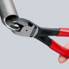 KNIPEX 74 91 250 SB High Leverage Centre Cutter plastic coated black atramentized 250 mm (self-service card/blister)