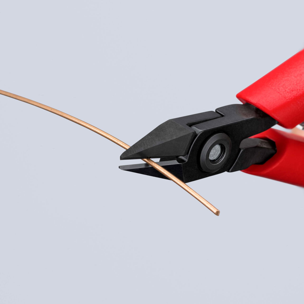 KNIPEX 75 02 125 Electronics Diagonal Cutter with plastic handles burnished 125 mm – Image 4 of 5