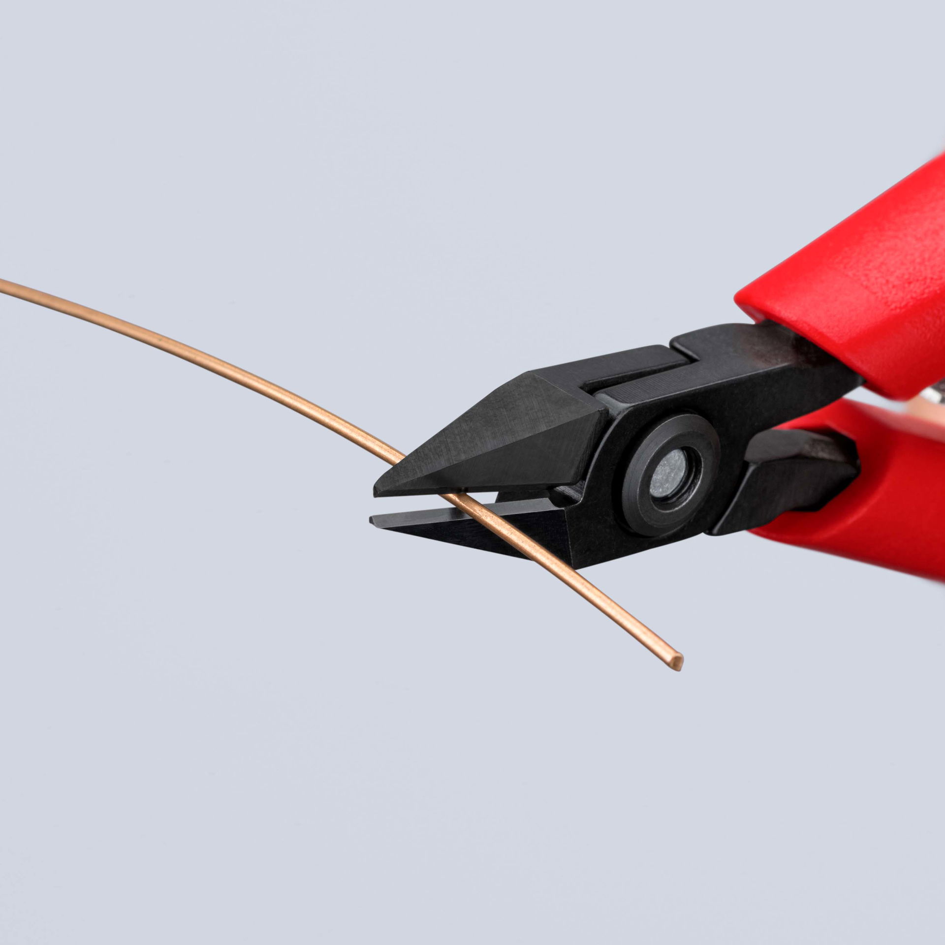KNIPEX 75 02 125 Electronics Diagonal Cutter with plastic handles burnished 125 mm – Image 4 of 5