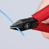 KNIPEX 75 22 125 Electronics Diagonal Cutter with plastic handles burnished 125 mm