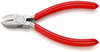 KNIPEX 76 03 125 Diagonal Cutter for electromechanics plastic coated chrome-plated 125 mm