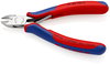 KNIPEX 77 02 120 H Electronics Diagonal Cutter with carbide cutting edges with multi-component grips 120 mm