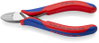 KNIPEX 77 02 130 Electronics Diagonal Cutter with multi-component grips 130 mm