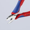 KNIPEX 77 02 130 Electronics Diagonal Cutter with multi-component grips 130 mm