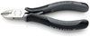 KNIPEX 77 02 135 H ESD Electronics Diagonal Cutter with carbide cutting edges ESD with multi-component grips 135 mm