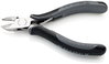 KNIPEX 77 02 135 H ESD Electronics Diagonal Cutter with carbide cutting edges ESD with multi-component grips 135 mm