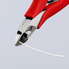 KNIPEX 77 11 115 Electronics Diagonal Cutter with non-slip plastic coating 115 mm