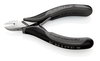 KNIPEX 77 12 115 ESDSB Electronics Diagonal Cutters ESD with multi-component grips 115 mm (self-service card/blister)