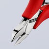 KNIPEX 77 21 115 N Electronics Diagonal Cutter with box joint plastic coated 115 mm