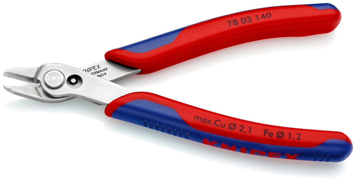 KNIPEX 78 03 140 Electronic Super Knips® XL with multi-component handles 140 mm – Image 2 of 6